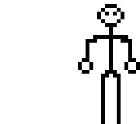 cartoon stickman