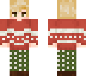 final blonde christmas skin