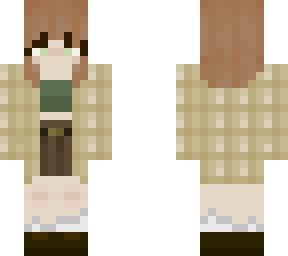 flannel & skirt grunge fairy <3