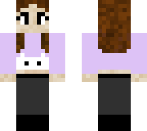 girl with cat jumper