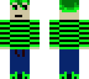 green hoodie