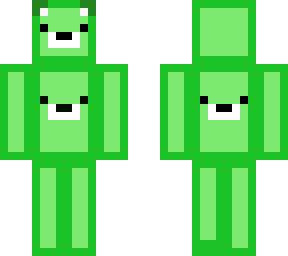 lime/green bear
