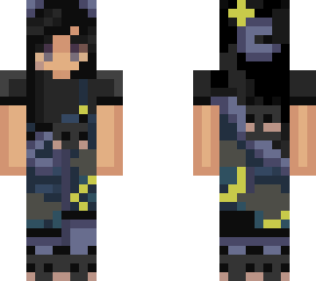 night time and stormy weathered themed cat overalls