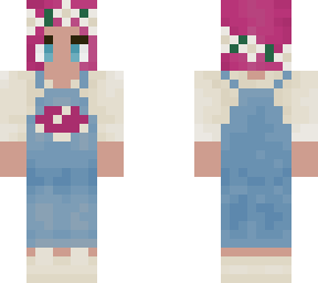 pink hair mushroom