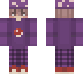 purple mushroom boy