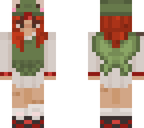 red hair frog