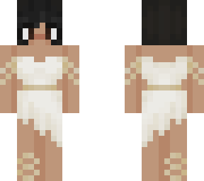 white dress