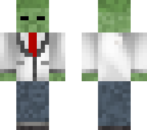 zombie in white suit