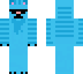 a blue cat lol