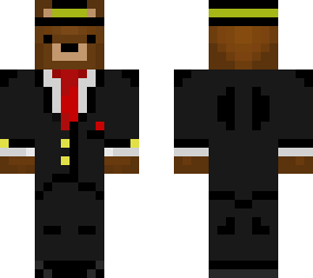 bear in a suit