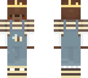 bear skin with a crown