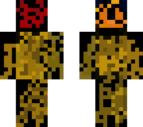 bloody muddy pumpkin skin