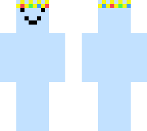 blue blob w/ crown
