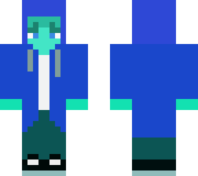 blue hacker no mask