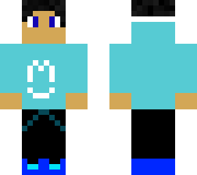 blue hoodie