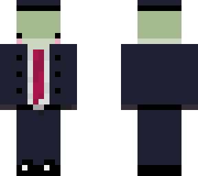 frog in suit