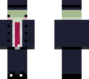 frog in suit