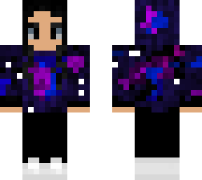 galaxy hoodie girl