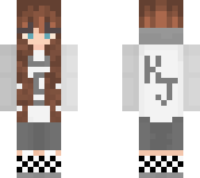 girl karl jacobs grey hoodie