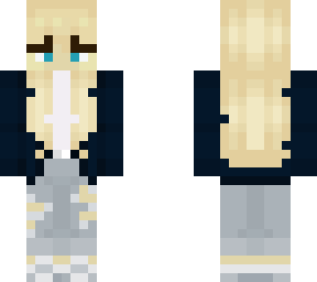 Girl with blonde hair | Minecraft Skin