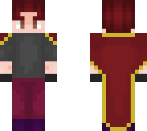 just some red, random dude || mac (oc)