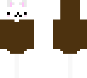 kitty hoodie - brown