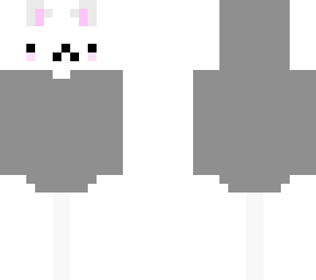 kitty hoodie - gray