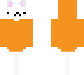 kitty hoodie - orange