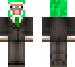 lime green sheep tux
