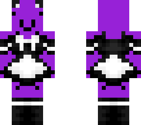 my skin in a maid dress