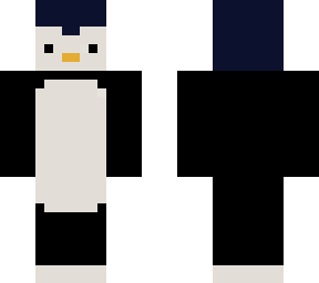 penguin with hood