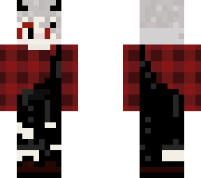 plaid and overalls
