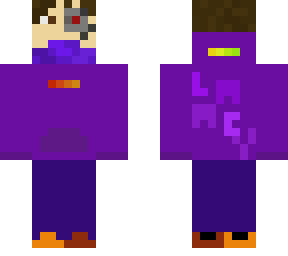 purple cyborg