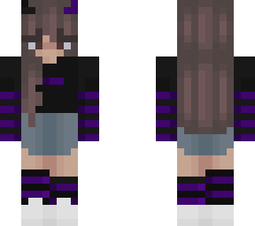 purple girl