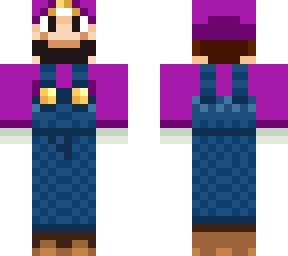 waluigi (edit of my luigi skin)