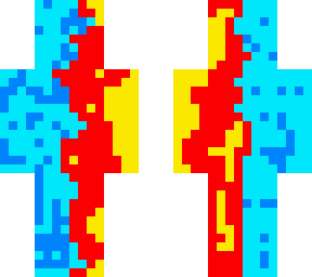 water and lava