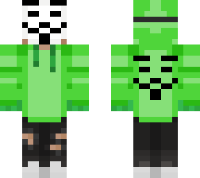 anonymous skin with anonymous back