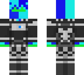 aot green,cyan,blue skin