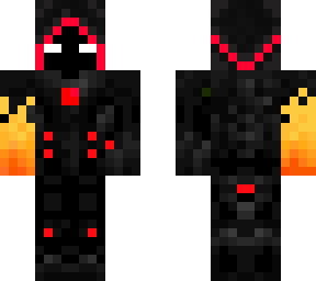 black and fire