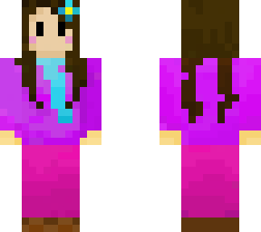 brown-haired girl