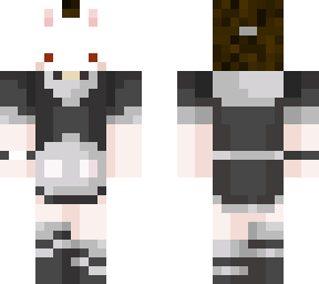 bunny masked maid