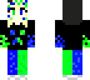 creeper girl with hoodie