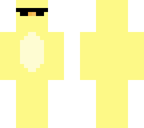 ducky with shades