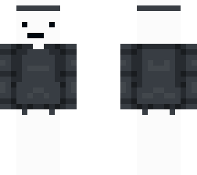 gray skin mcpe