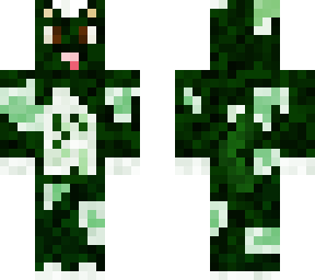 green cat