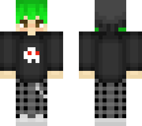 green hair emo