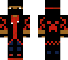 high-effort red gamer boy with connecting design