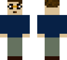 mouth glasses boy