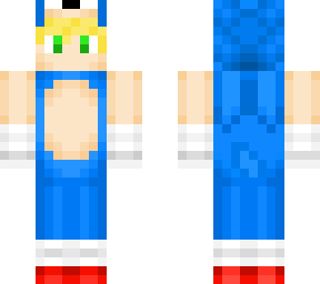 my sonic onesie (yeah i hopped on the trend) (update)