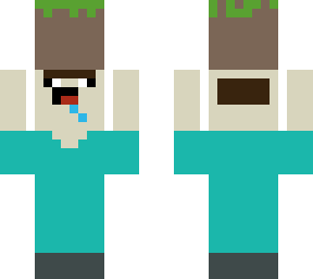 noob holding dirt